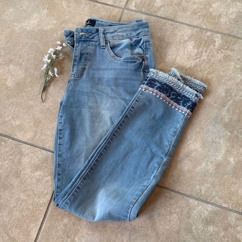 Cute Jeans with Boho Detailing